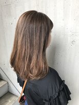 美容室 ツリー(Tree)&nbsp;ノンブローでおさまる大人ロングボブ 『Tree hairsalon 』本厚木
