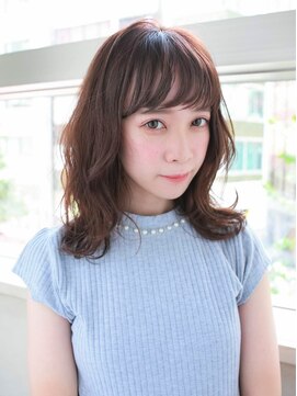 ルティア(Lutia) ゆるふわパーマ ショコラブラウン エアリー★★