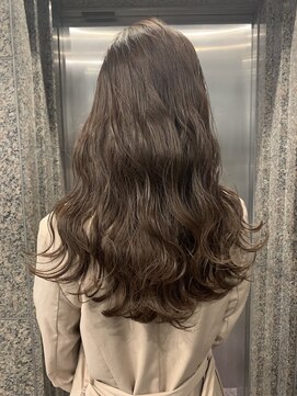 ウィルゴ(VIRGO) オフィスハイライト バレイヤージュ ダークアッシュベージュ