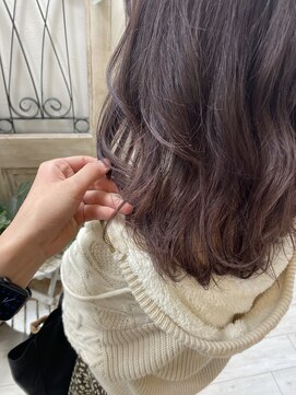 美容室 パルス 静岡鷹匠店(PALS) ほんのりピンクベージュ