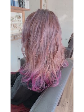 シェリールアミー(Cherir Amie) ブリーチ必須//裾カラー*クリアバイオレット/