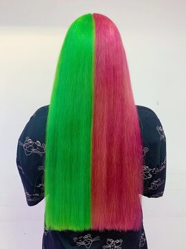 キャンディーシロップ(Candye Syrup) グリーン×ピンク