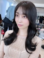 アフロート ギンザ(AFLOAT GINZA)&nbsp;AFLOAT GINZA【仲道 弘泰】2wayバング暗髪くびれロング