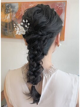 ラ シェンテ エイジア 川西(La Sente Aja) お呼ばれセット　ヘアセット