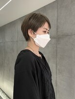 オーレント(AULENT)&nbsp;ハイトーンベージュ×ベリーショート