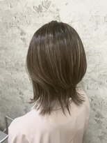 ビーエル ブロッサム 坂戸店(BL Blossom)&nbsp;ハイライトで立体感外ハネウルフ