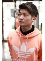 ヘアメイク グリーン アール(HAIR MAKE Green R)&nbsp;アップバングスタイル