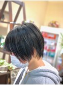 手グシでお手入れ簡単レイヤーボブ♪