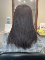 ブラベリー(Bravery) 初めてのヘアカラー、ワインレッド系で☆