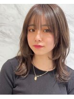 トゥーリ(tuuli) tuuli☆20代30代40代ベビーバングショコラベージュワンカール