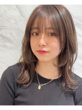 トゥーリ(tuuli) tuuli☆20代30代40代ベビーバングショコラベージュワンカール