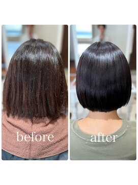 アレッタ 大森町(aletta) カット＋カラー＋蓄積型髪質改善