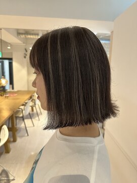 シェーン 仙台駅広瀬通店(schon) 太めコントラストハイライト