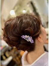 桜ギンザ (Ginza) 今日もお出掛けヘアセット♪