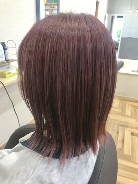 ヘアルーム クオーレ(hair room Cuore) 外ハネミディ