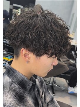 エレナ(elena) ツイストスパイラルパーマアッシュブラックダークアッシュ