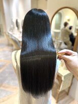 アンド ラ ブランシュ(&.La Blanche)&nbsp;レイヤーカット/オリーブベージュ/夏のヘアアレンジ/髪質改善