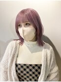 ピンクベージュ♪