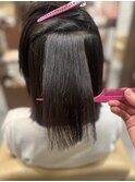 髪質改善ストレート