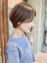 ビュートリアム 南青山(BEAUTRIUM)&nbsp;大人ハンサムショート前髪なしショートボブ30代40代50代表参道