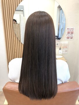 エフバイラブランシュ 大宮東口店(ef by La Blanche) 大宮/大宮美容室/韓国/サイドバング/髪質改善ストレート