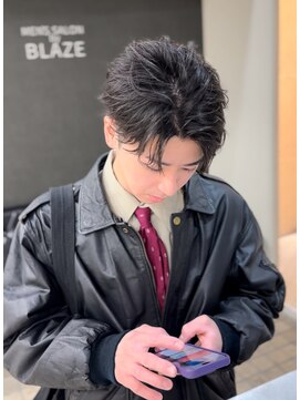 ブレイズ(BLAZE) 軽め質感のニュアンスパーマ