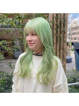 フラム 渋谷(flamme) ペールグリーン