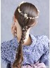金箔付け放題＋ヘアセット+浴衣着付け￥4500