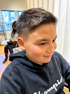 クラップス 横須賀中央店(CLAPS) ベリーショートメンズマッシュツイストパーマボウズツーブロック