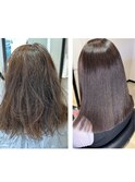 髪質改善ストレート