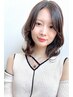 【★女性２番人気★】カット+カラー+トリートメント(#メンズ#学割U24も)￥7500