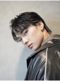 フェザーショート/センターパート/ニュアンスパーマ/表参道/原宿