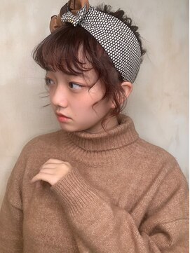 ニスル 町田店(NISURU) 似合わせカット/大人ガーリー/ダークアッシュ/着物/町田/町田駅