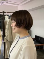 マカロニコースト(macaroni coast)&nbsp;前髪ありコンパクトマッシュ　マッシュショートボブ