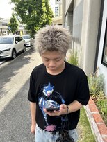 チャプター 問屋町(chapter)&nbsp;スパイキーショートミルクティーベージュ眉毛カット