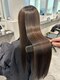 カラ ヘアーサロン(Kala Hair Salon)の写真/《祇園四条/河原町》髪の内部から補修してツヤ髪を叶えてくれる♪うる艶ストレートで後ろ姿もキレイに☆