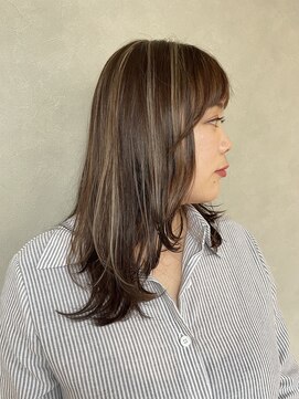 ティピ(tipi) コントラストしっかりハイライト