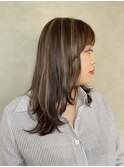 コントラストしっかりハイライト