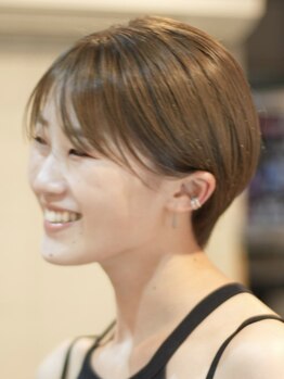 オー(SALON O)の写真/◆毎日のヘアセットが楽しみになるショートヘアに◆はじめてのショートヘアも安心してお任せください。