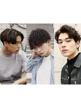 【カット+無造作パーマ\8300~】トレンド×似合わせを兼ね備えON/OFFキメる!周りと差が付く最旬ヘア[メンズ]