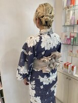 フェイバリットビューティシャルム(Favorite Beauty Charme)&nbsp;浴衣＆ミディアムヘアセット