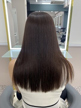 ラ ミュウ バイ ディーアンドティー(LA MIU by D&T) セット時間0秒　　美髪縮毛矯正