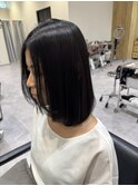 中性縮毛矯正ボブ