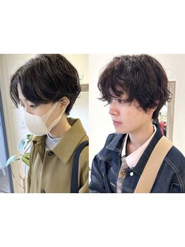 一人ひとりの髪質・クセ等を見極め、なりたい理想のstyleが叶う[ショート/パーマ縮毛矯正/ダブルカラー]