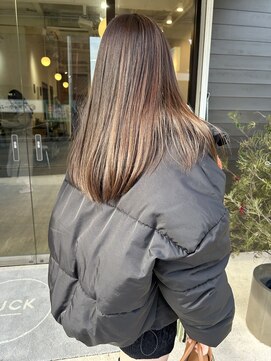 ラック 津田沼(LUCK) ブラウンダブルカラーインナーカラーケアブリーチ