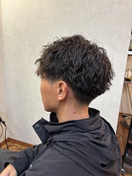 ショート×ツイストスパイラルパーマ