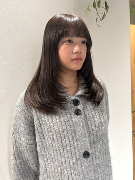 ソート(sot) レイヤーカット/チョコレートカラー!