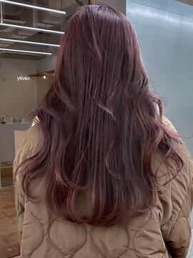 パークレーン アイス イヴェン(park lane ICI yeven) ブリーチなしミディアムセミロングレイヤーベージュグレージュ