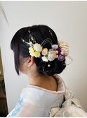 ルーズアップシニヨン