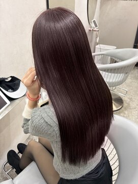 ラルムバイシー 新宿(LARME by Sea) 『Rio』ブリーチなしカラー/ラベンダーピンク/ピンクカラー/新宿